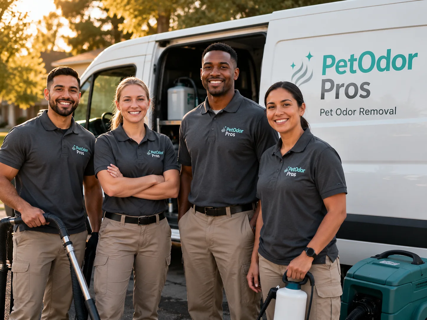 Pet Odor Removal team serving Portland, AR